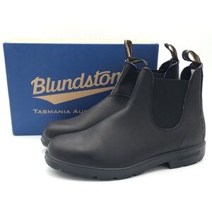 Blundstone 558 Men's Black Elastic Sided Leather Chelsea Boots Size US 12